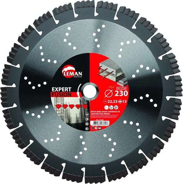 DISQUE DIAMANT BETON ARME Ø230