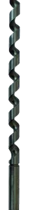 MECHE HELICOLIDALE CHARPENTE BOIS