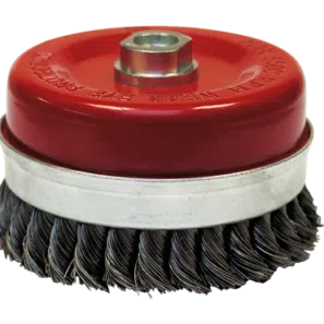 BROSSE METALLIQUE FIL ACIER TORSADE Ø100 M14